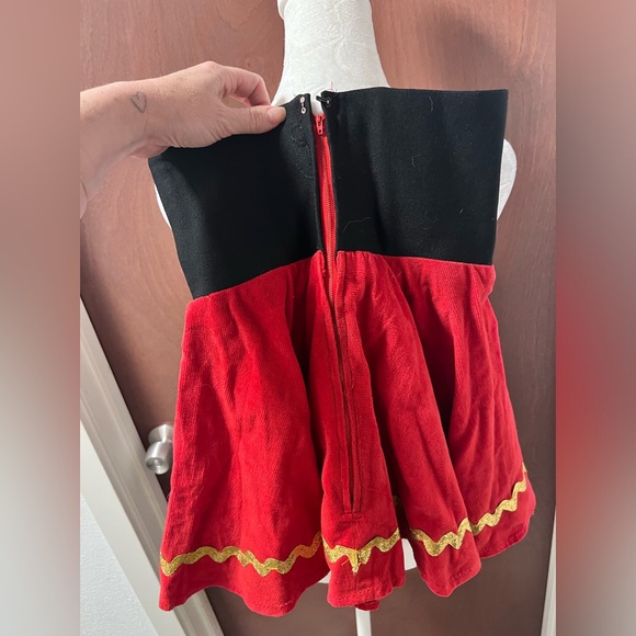 VINTAGE 1970’s Handmade Corduroy Corset Skirt - Picture 3 of 4